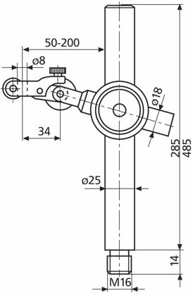 Slika Post and support assemblies 815 XMS 485